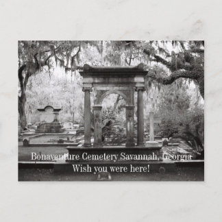 Bonaventure Cemetery Savannah Vykort
