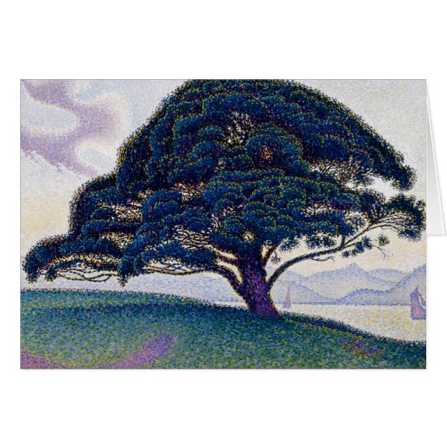 Bonaventure Gräs av Paul Signac Hälsningskort (Framsidan Horizontal)