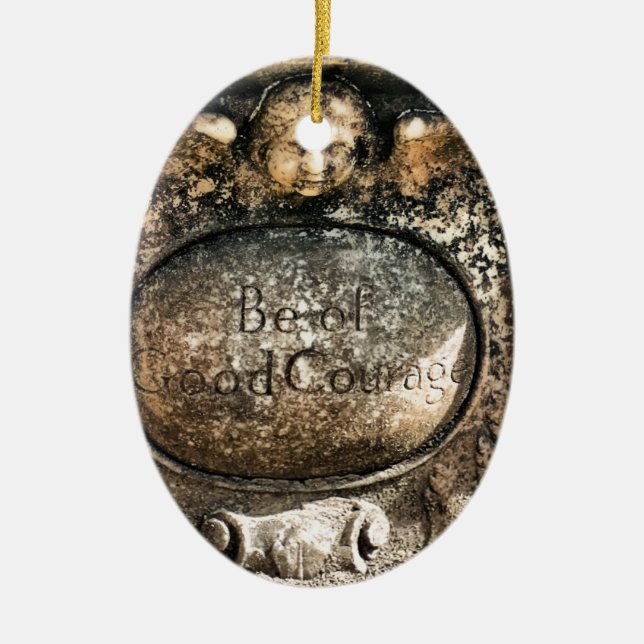 Bonaventure kyrkogårdSavannah, GA Julgransprydnad Keramik (Framsidan)