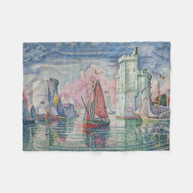 Bonaventuretall, oljemålning, Paul Signac Fleecefilt (Framsidan (Horisontell))