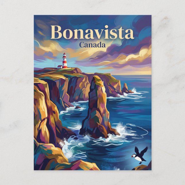 Bonavista Kanada Vykort (Framsida)