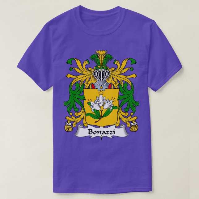 Bonazzi Jackar om Arm Family Crest T Shirt (Design framsida)