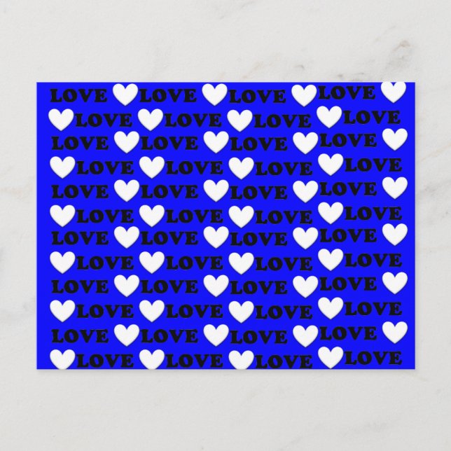 BonBon Det handlar om Kärlek - Jag älskar dig Vykort (Framsida)