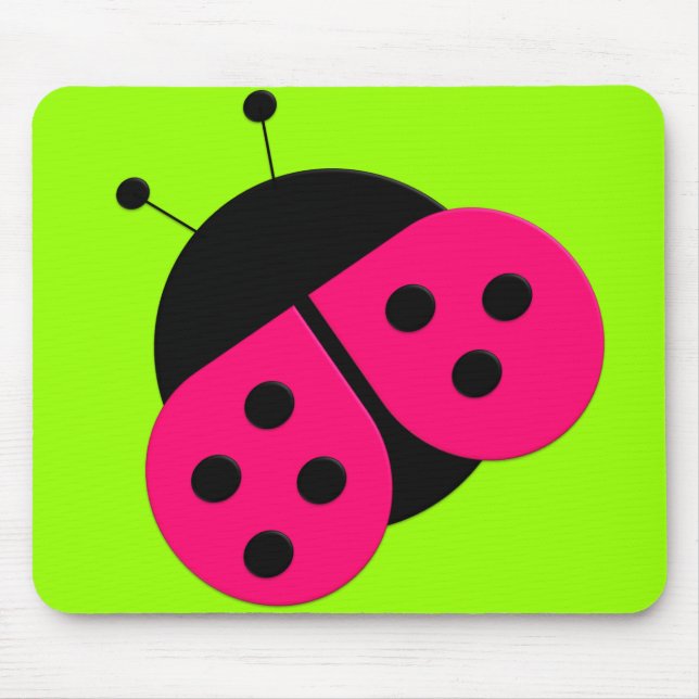 BonBonfantasiLadyBags färgrika Mousepad Musmatta (Framsidan)