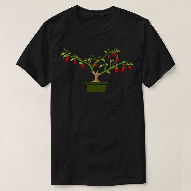 Bonchi Chili i Grönt Pot T Shirt (Design framsida)