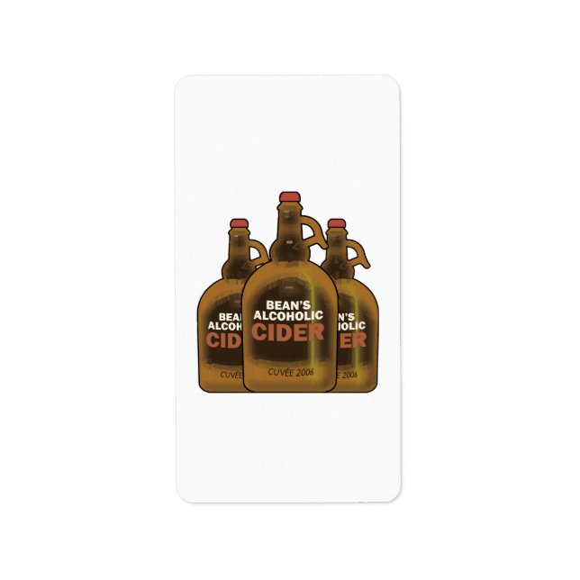 Böncider Adressetikett (Framsidan)
