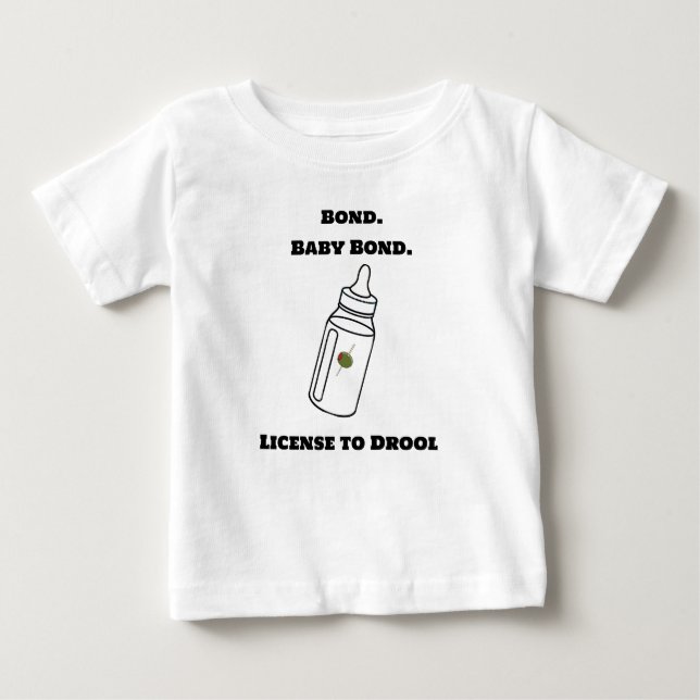 Bond. Baby Bond. Baby Shirt T (Framsida)