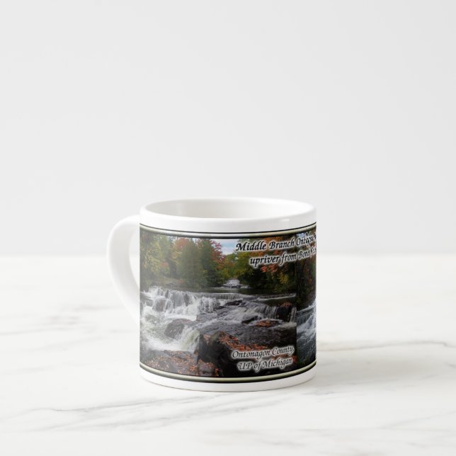 Bond Falls Cascades espresso mugg Espressomugg (Framsida vänster)