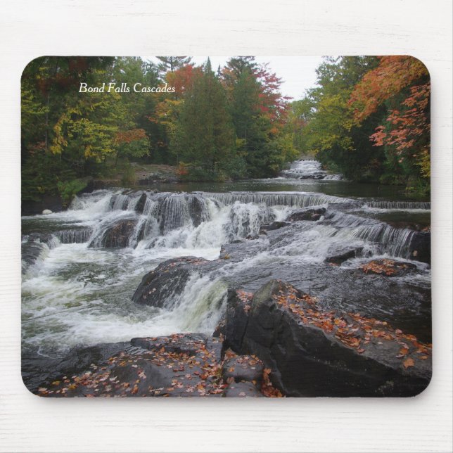 Bond Falls Cascades musmadrass Musmatta (Framsidan)