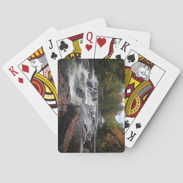 Bond Falls Cascades spelar kort Casinokort (Baksidan)