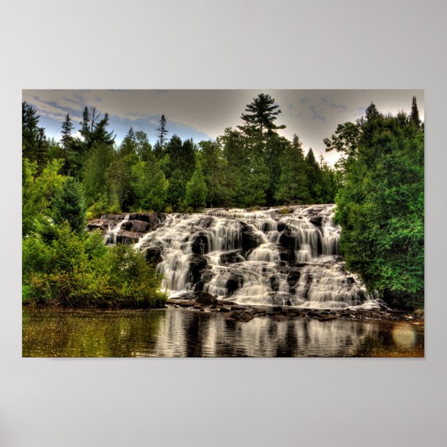 Bond Falls Michigan Poster (Framsidan)