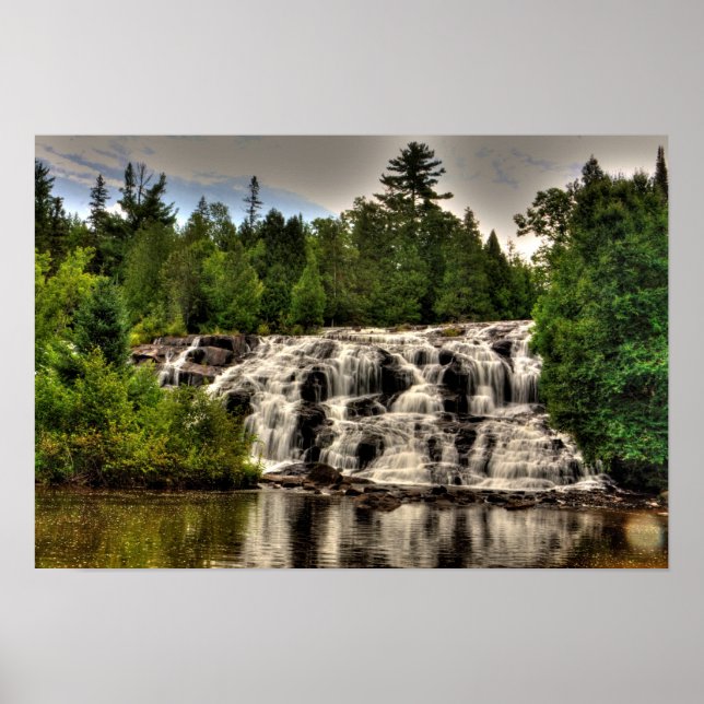 Bond Falls, Michigan. Poster (Framsidan)