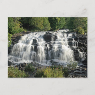 Bond Falls, Paulding, Michigans övre Peninsula Vykort
