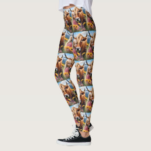**"Bond från högländerna: Ett barn och hennes kumm Leggings