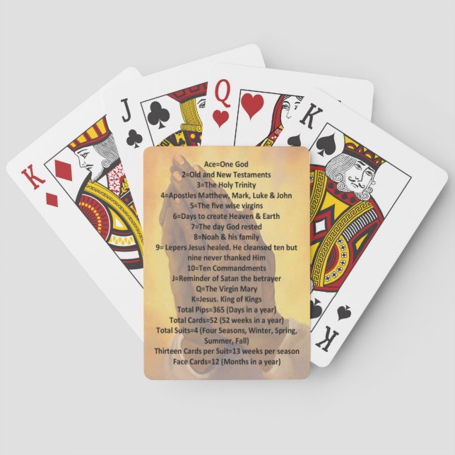 Böndäcket Casinokort (Baksidan)