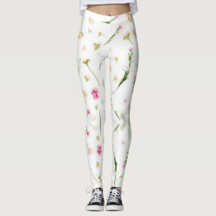 Bondage mellan Flower a Löv Leggings