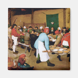 Bondbröllop, Pieter Bruegel Magnet