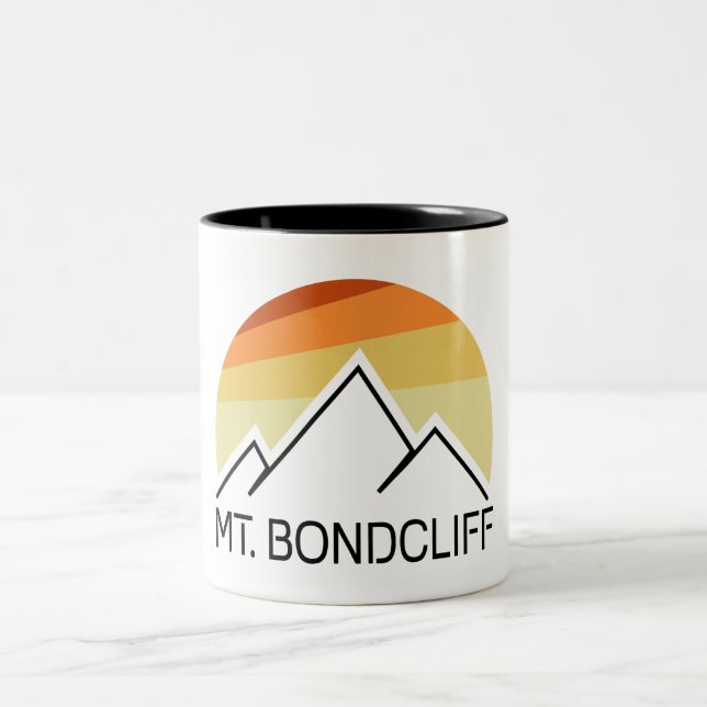Bondcliff New Hampshire Retro Två-Tonad Mugg (Center)