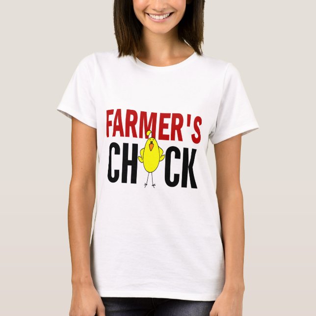 Bonde chick t shirt (Framsida)