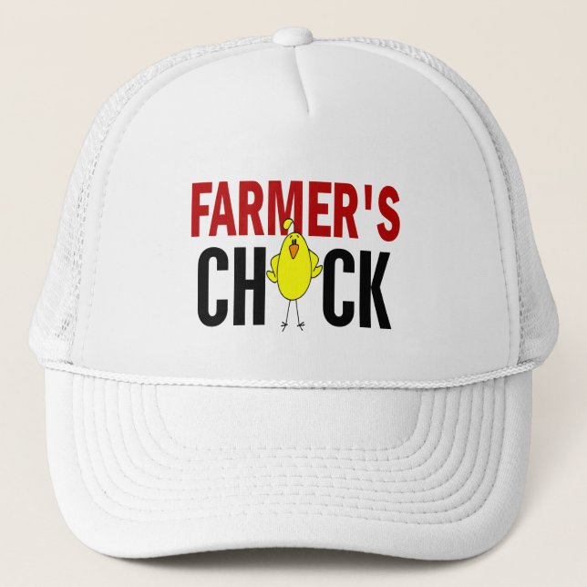 Bonde chick truckerkeps (Framsida)