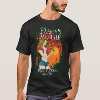 Bonde dotteranpassningsbar t shirt