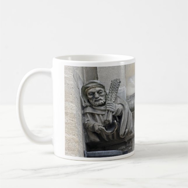 Bonde gargoylemugg kaffemugg (Vänster)