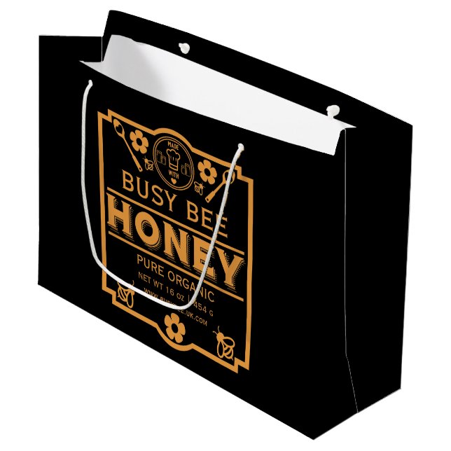 Bonde Marknad Honung Burk (Framsidan Vinklad)