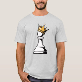 bonde med en krona t shirt