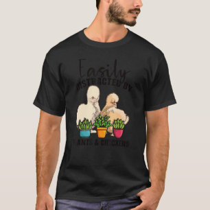 Bonde Trädgårdsskötsel Trädgård Tupp Gård Silkesky T Shirt