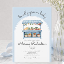 Bondemarknad Baby Boy Shower
