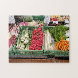 Bondemarknadspussel, 28 cm x 36 cm, 252 bitar pussel