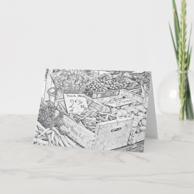 Bonden marknadsför kortet för kort (Framsida)