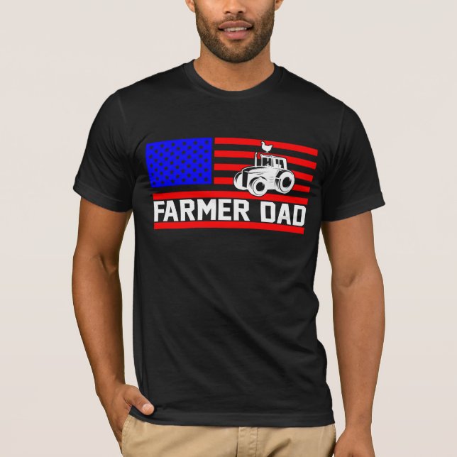 Bondepappa T Shirt (Framsida)