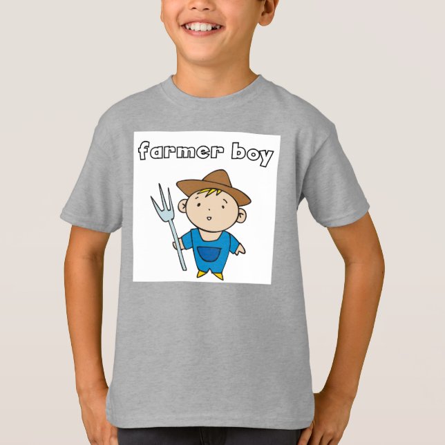 Bondepojke T Shirt (Framsida)