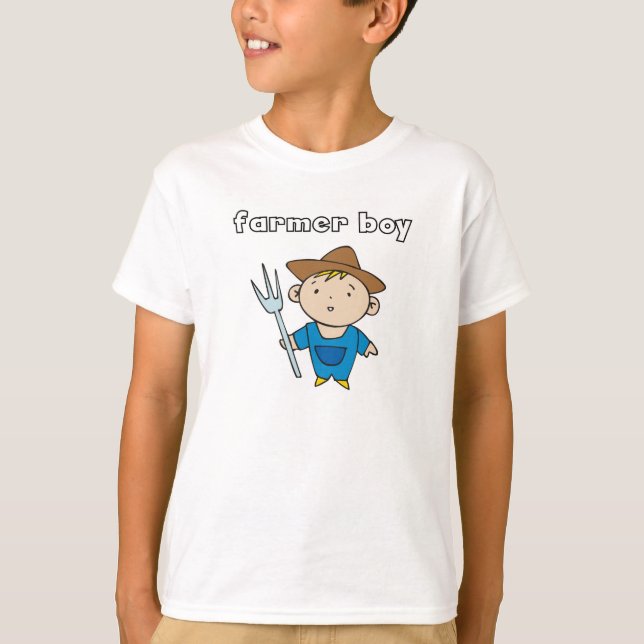 BondepojkeTshirts och gåvor T-shirt (Framsida)