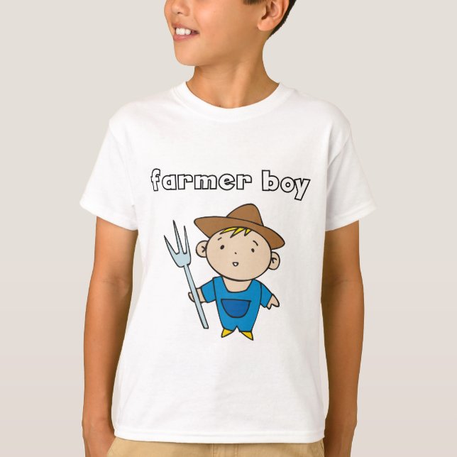 BondepojkeTshirts och gåvor T-shirt (Framsida)