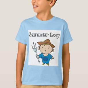 BondepojkeTshirts och gåvor Tee Shirt