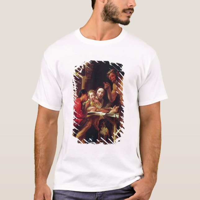 Bönderna och satyren tee shirt (Framsida)