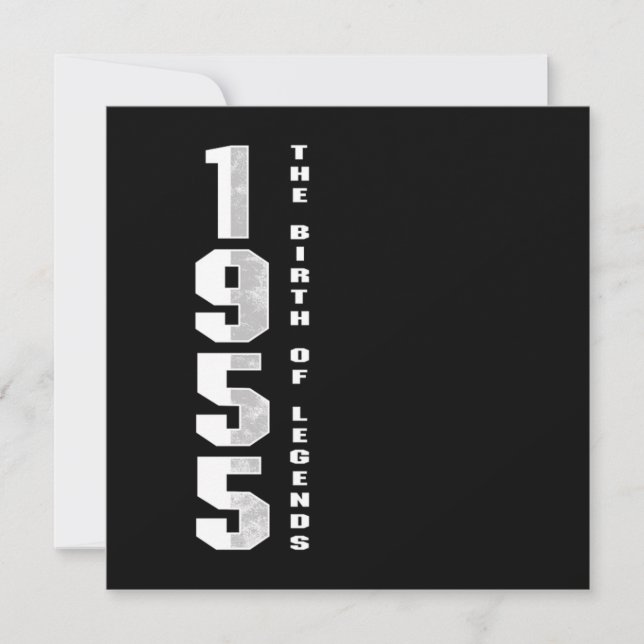 Böndernas födelse 1955 65:e födelsedagspressen inbjudningar (Framsida)