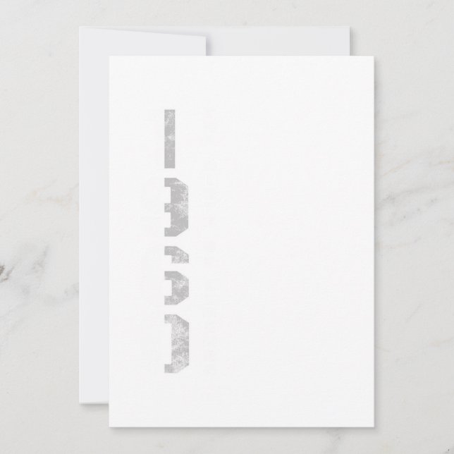 Böndernas födelse 1960 60:e födelsedagspresent inbjudningar (Framsida)