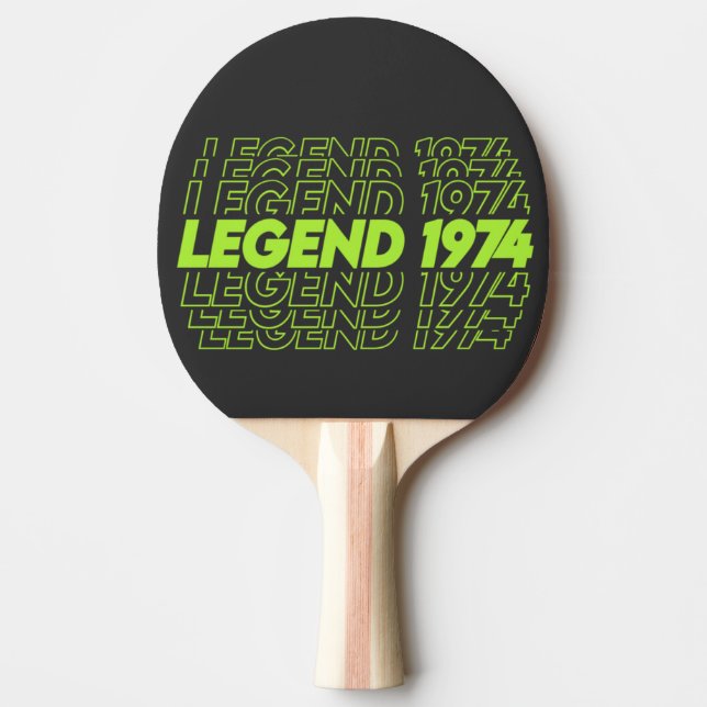 Böndernas födelse 1974 pingisracket (Framsidan)