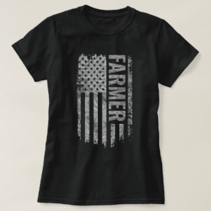 Bondes USA Flag Distressed design T Shirt