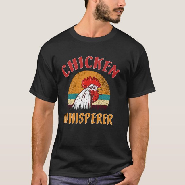 Bondesign för kycklingbonde t shirt (Framsida)