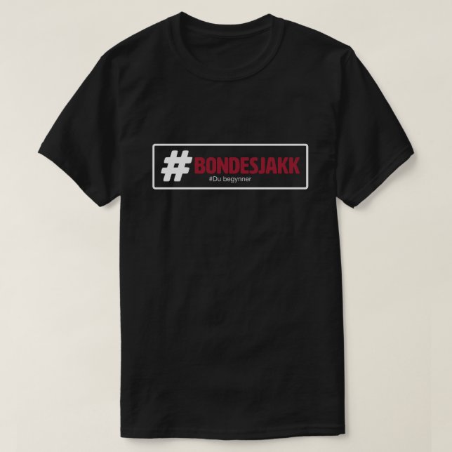 Bondesjakk T Shirt (Design framsida)