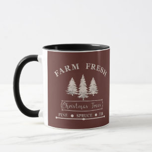 Bondfrisk Modern Jul Granar Mugg
