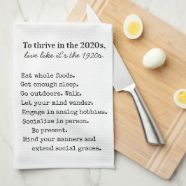 Bondgård 1920-tal leva enkelt kökshandduk