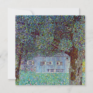 Bondgård i Övre Österrike av Gustav Klimt