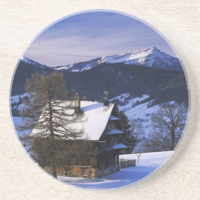 Bondgård och Rigi och Pilatus, Underlägg (Framsidan)