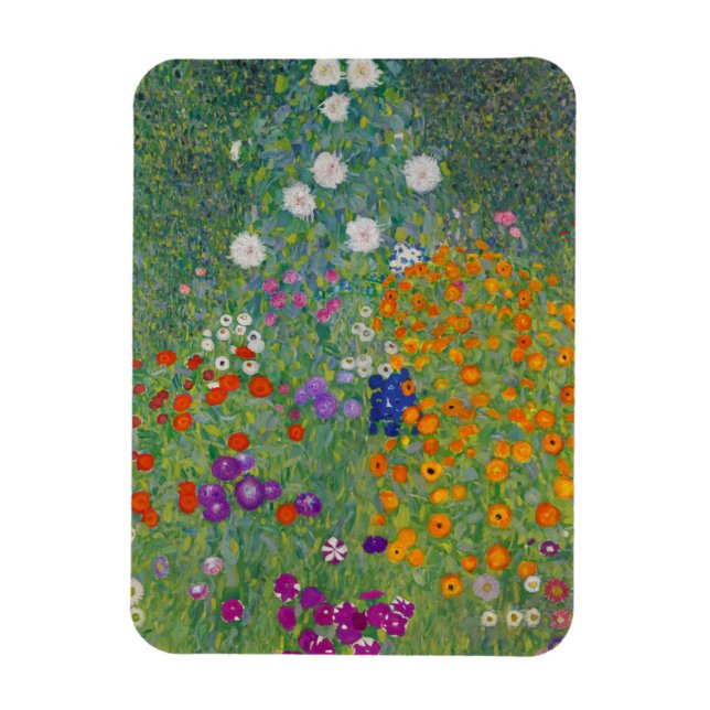 Bondgård, Oljemålning, Gustav Klimt Magnet (Vertikal)