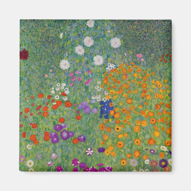 Bondgård, Oljemålning, Gustav Klimt Magnet (Framsidan)